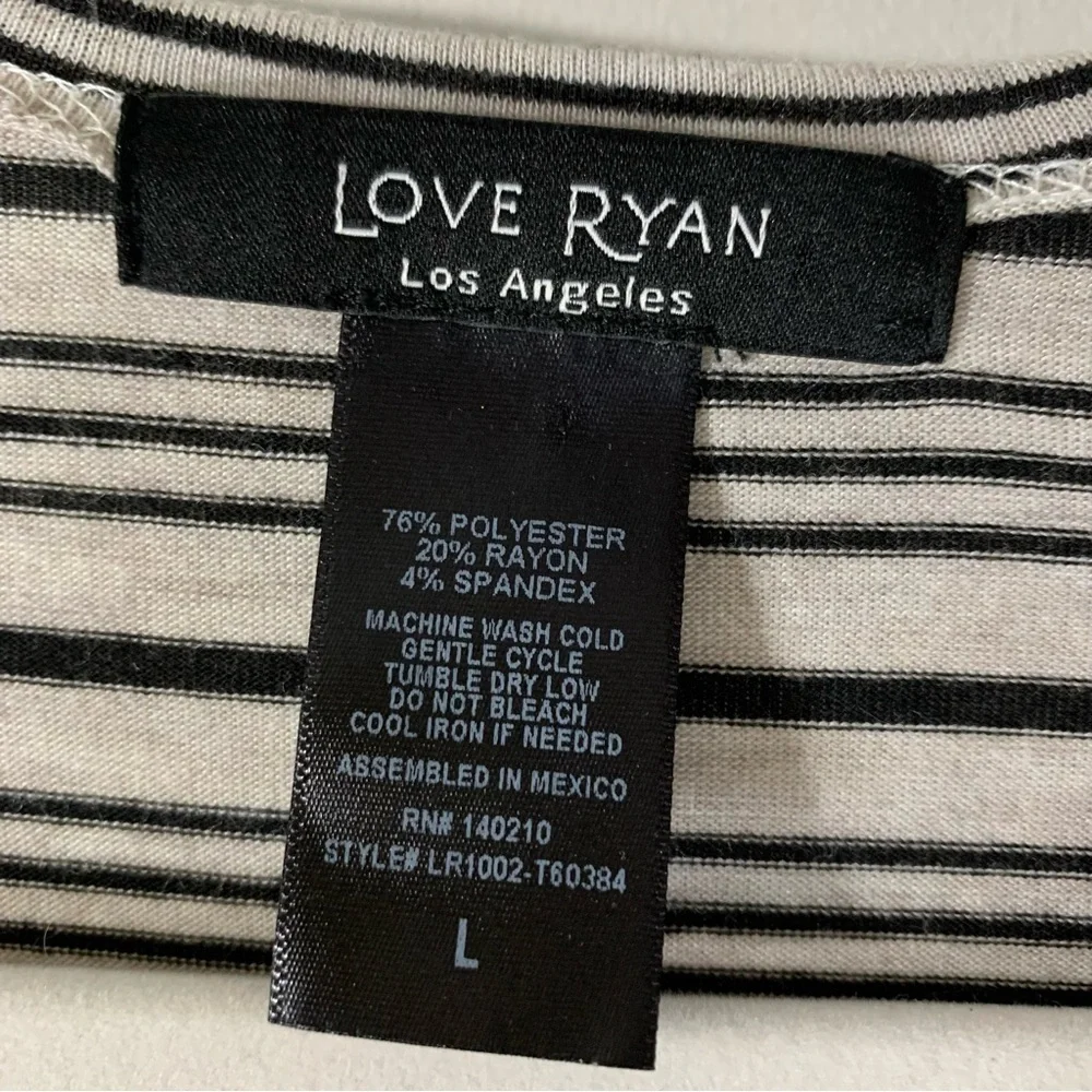 $2/35 Love Ryan Los Angeles Striped Duster Cardigan